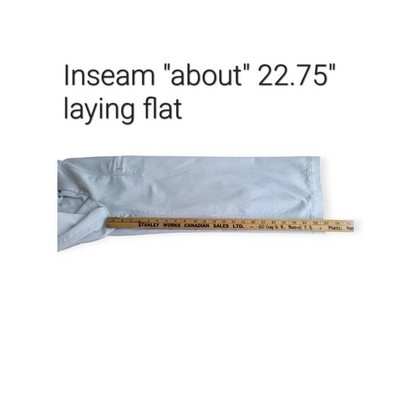 Anthropologie Porter Khaki Cropped Pants 8 - Picture 8 of 16